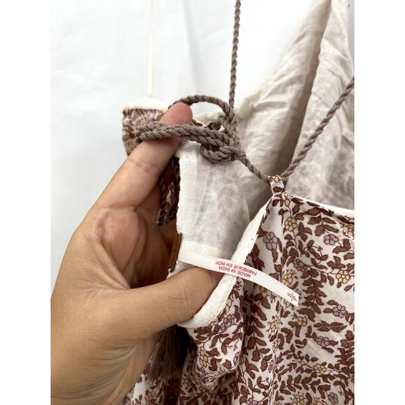 Free People pink smocked two piece set - Picture 4 of 5